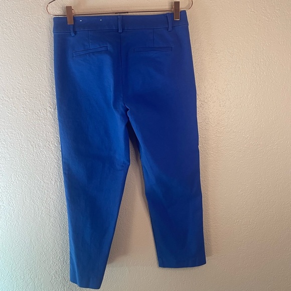 LOFT The Riviera Slim Pants in Royal Blue - Picture 6 of 7